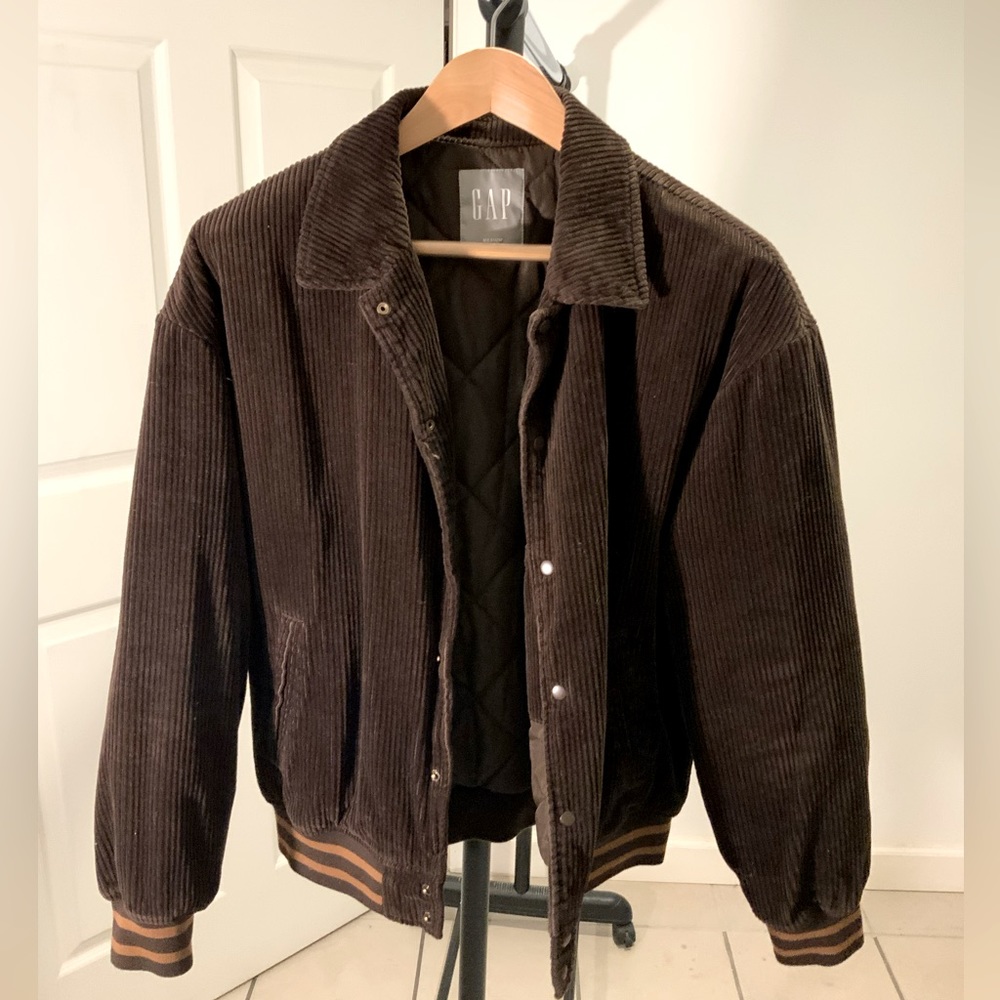 GAP Corduroy Varsity Jacket